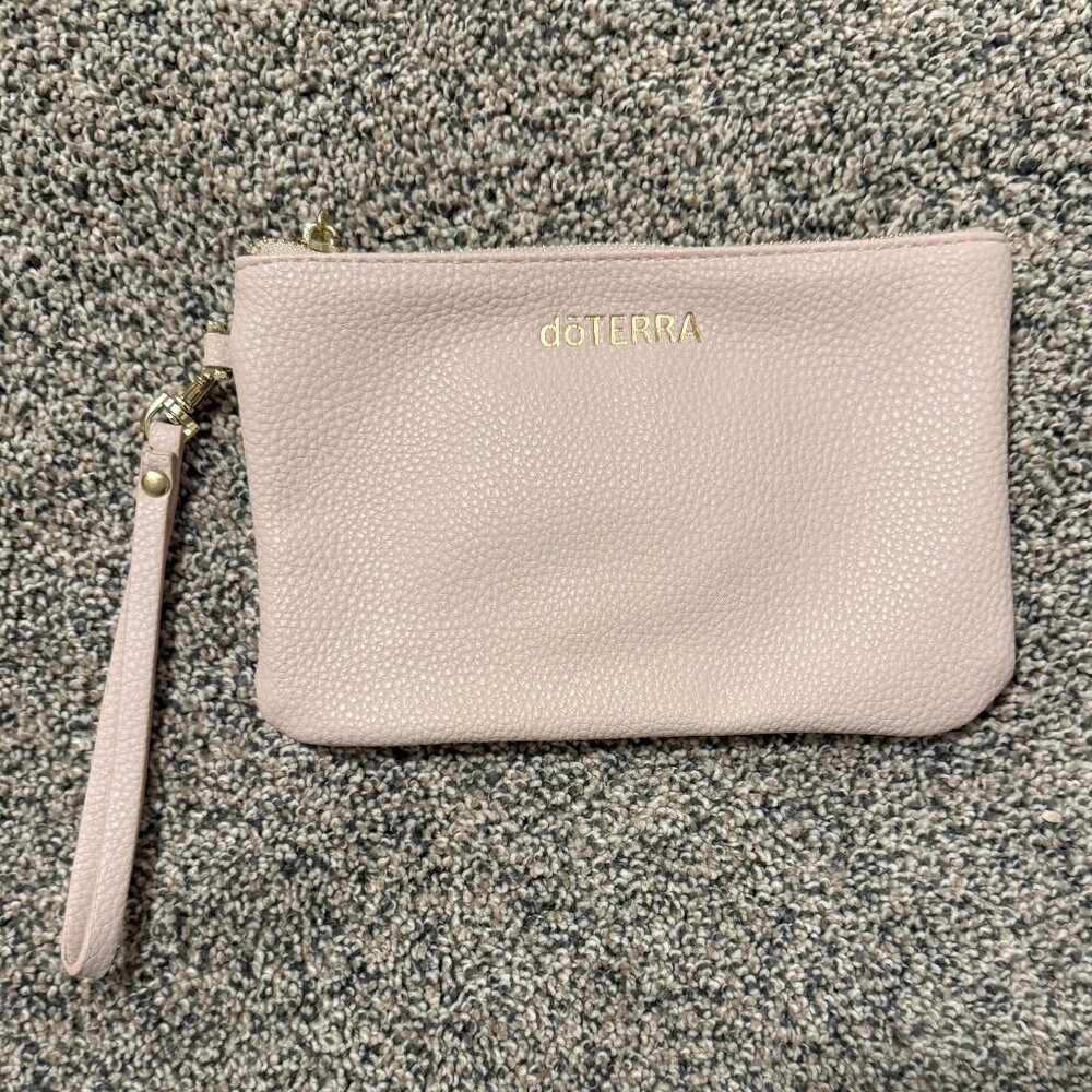 DoTERRA light pink oil wristlet